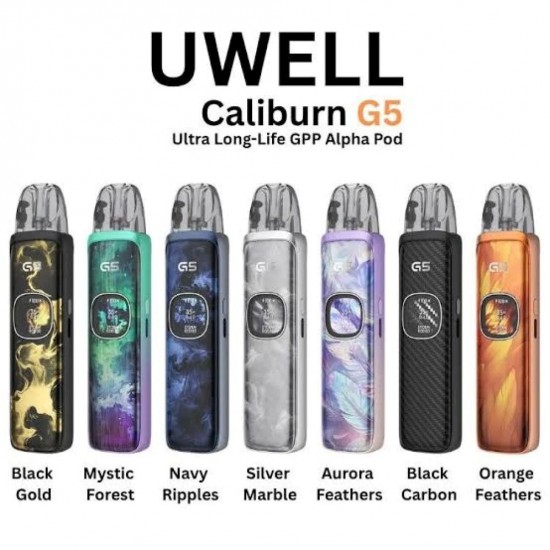 جهاز كاليبورن جي 5 يو ويل |  UWELL CALIBURN G5 Pod Vape Kit