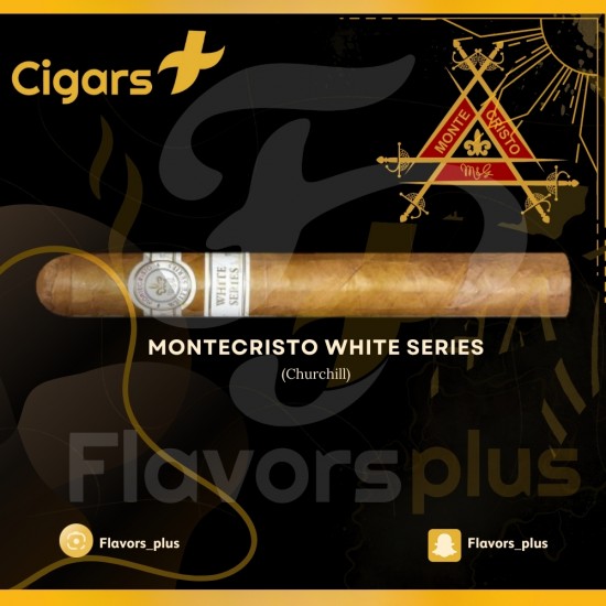 سيجار مونت كريستو وايت سيرس تشرشل | MONTECRISTO WHITE SERIES (Churchill) CIGAR  