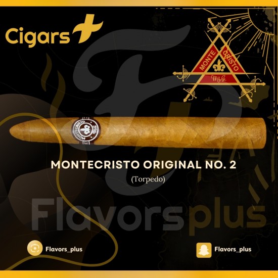 سيجار مونت كريستو اوريجنال رقم 2 | MONTECRISTO ORIGINAL NO. 2 (Torpedo) CIGAR