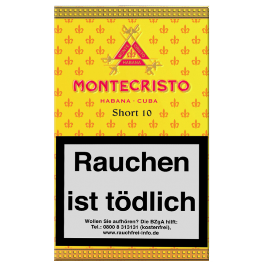 سيجاريلو  مونت كريستو شورت | MONTECRISTO SHORT CIGARILLO