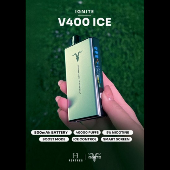 سحبة اجنايت 40 الف (50 نيكوتين) | IGNITE 40k Puffs Disposable Vape 50MG