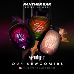 سحبة بنك بانثر بار من دكتور فيب  ٥٪  | PANTHER BAR DISPOSABLE BY DR VAPES 5%