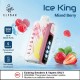 سحبة الف بار ايس كينج 30 الف (20 نكوتين) | ELFBAR Ice King 30K 2% Disposable Vape Kit