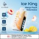 سحبة الف بار ايس كينج 30 الف (20 نكوتين) | ELFBAR Ice King 30K 2% Disposable Vape Kit
