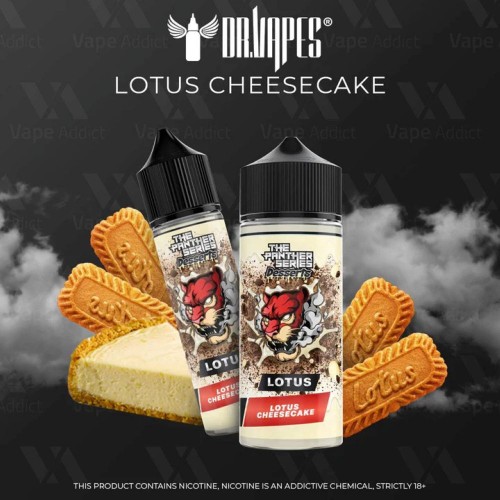 نكهة بانثر سيريس تشيز كيك لوتس |PANTHER DESERT SERIES LOTUS CHEESECAKE 120ML