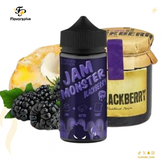 نكهة جام مونستر بلاك بيري | JAM MONSTER BLACKBERRY 100ML