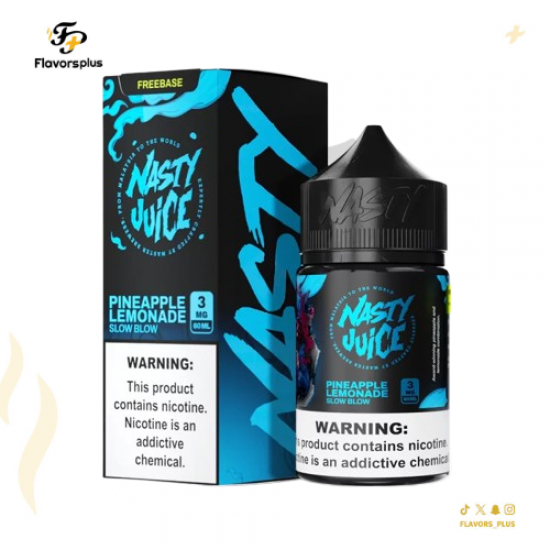 نكهة ناستي سلو بلو أناناس ليمون | NASTY JUICE SLOW BLOW 60 ML