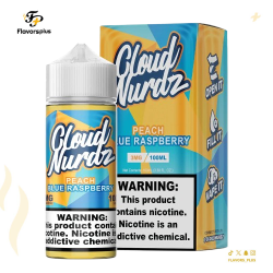 نكهة كلاود نيردز خوخ وتوت ازرق | CLOUD NURDZ PEACH AND BLUE RASPBERRY 100ML