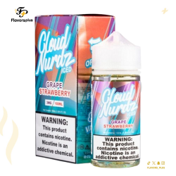 نكهة كلاود نيردز العنب والفراولة | CLOUD NURDZ GRAPE STRAWBERRY 100ML