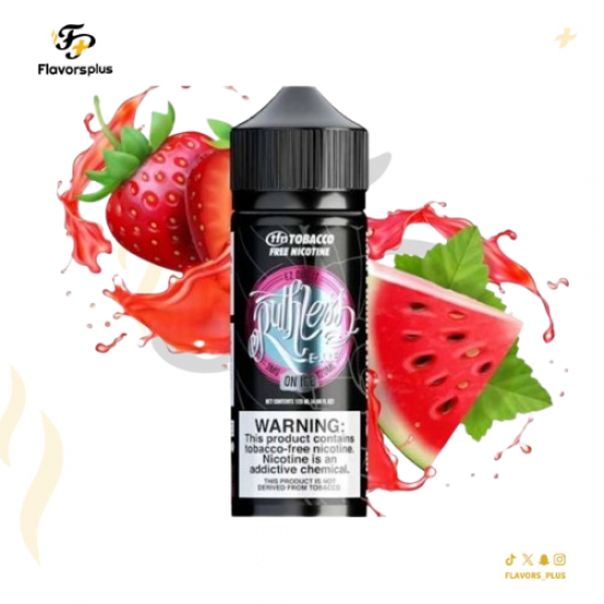 نكهة  الفراولة مع الجح الأحمر روثليس | RUTHLESS EZ DUZ IT 120ML