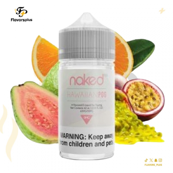 نكهة هاواين بوق سلاش نيكد100 | NAKED100 HAWAIIAN POG  60ML