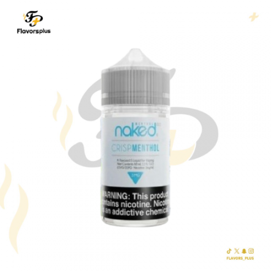 نكهة منثول نعناع  نيكد100 | NAKED100 CRISP MENTHOL 60ML