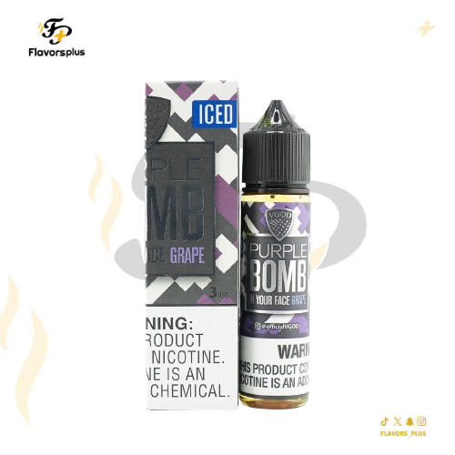  نكهة  فيقود بيريل بومب عنب  | VGOD  PURPLE BOMB 60ML 