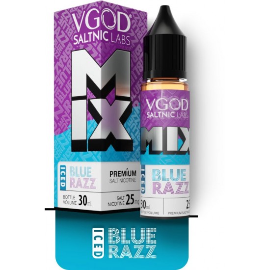 نكهة فيقود مكس ايس بلو راز (توت ازرق) | VGOD MIX BLUE RAZZ ICED 30ML