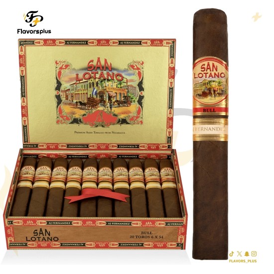 سيجار سان لوتانو بول اي جي فيرنانديز جوردو | AJ FERNANDEZ SAN LOTANO BULL Gordo CIGAR