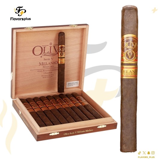  سيجار اوليفا سيري في ميلانو مادورو تشرشل | OLIVA SERIE V MELANIO MADURO (Churchill) CIGAR