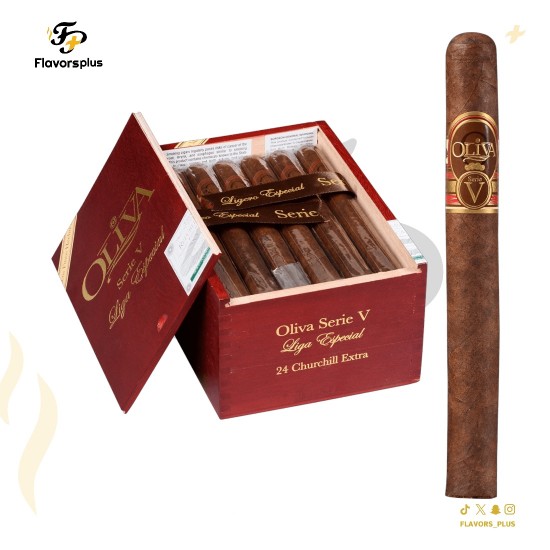 سيجار اوليفا سيري في إكسترا تشرشل  | OLIVA SERIE V CHURCHILL EXTRA (Churchill) CIGAR