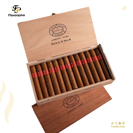 سيجار بارتاجاس سيري دي رقم 4 | PARTAGAS SERIE D NO. 4 (Robusto) CIGAR 