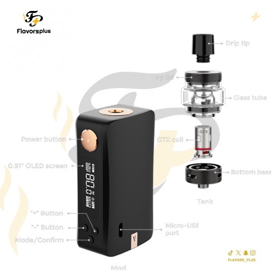 جهاز فابريسو جين نانو | VAPORESSO GEN NANO Kit 80w
