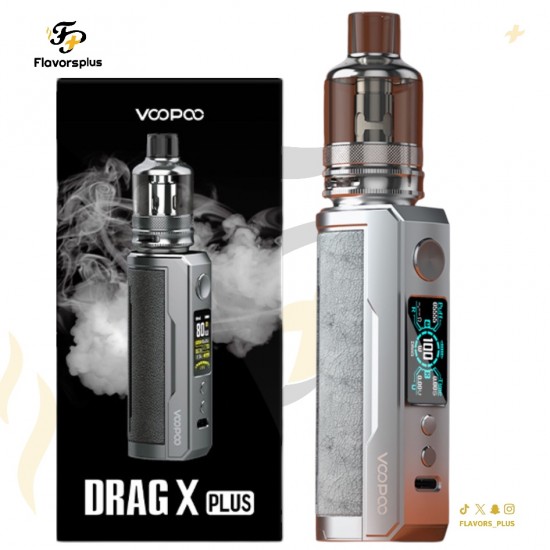 جهاز فوبو شيشه دراق اكس بلس 100 واط | VOOPOO DRAG X PLUS 100W