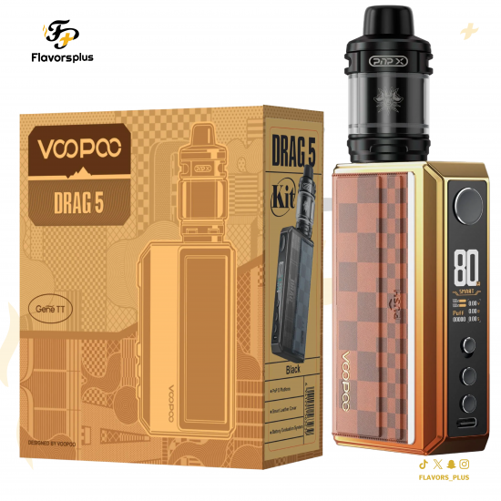 جهاز فوبو دراج 5 | VOOPOO DRAG 5 KIT 177W