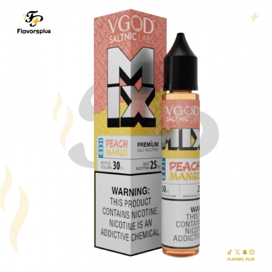 نكهة فيقود مكس خوخ مانجو ايس | VGOD MIX PEACH MANGO ICED 30ML