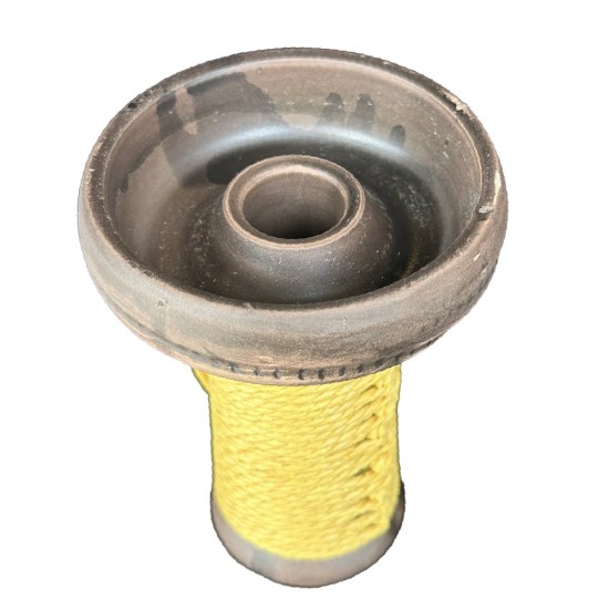 راس شيشة الزعيم موديل حبل أصفر |  alzaeim bowl yellow rope model 