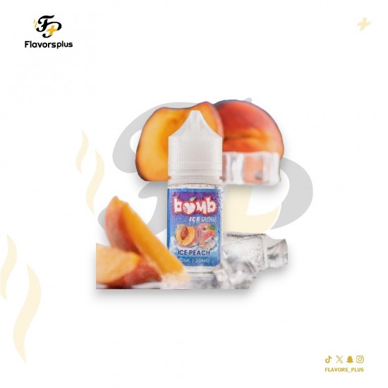 نكهة بومب خوخ ايس | BOMB Peach ICE 30ML