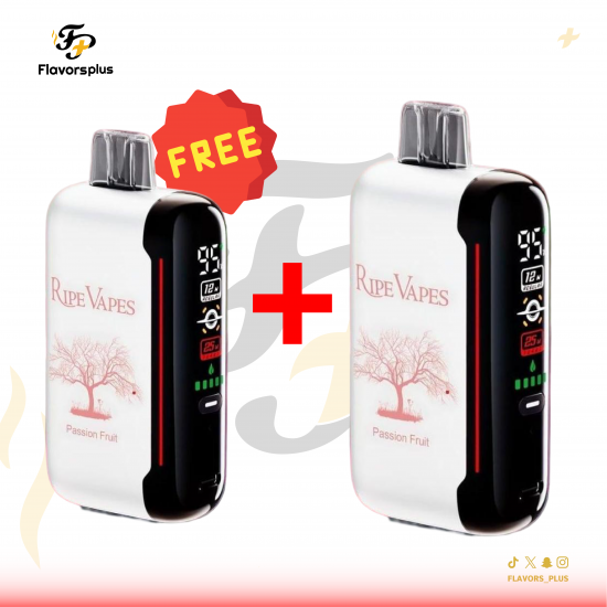 سحبة VCT رايب فيب 20 الف (50 نيكوتين) ½+1 مجانا |  FREE 1+½ VCT RIPE VAPES 20000 PUFFS 50MG 