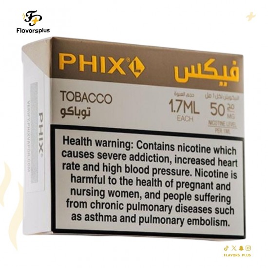 بودات فيكس توباكو | PHIX PODS TOBACCO 1.7ML REPLACEMENT