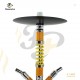 شيشة حلزوني كاربون فايبر ستايل | Spiral Carbon Fiber Hookah