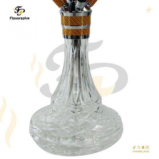 شيشة حلزوني كاربون فايبر ستايل | Spiral Carbon Fiber Hookah