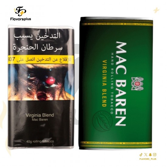تبغ سجائر لف ماك بيرن فيرجينيا بليند | ROLLING TOBACCO MAC BAREN VIRGINIA BLEND 